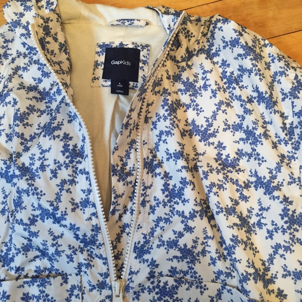 GAP girls floral spring jacket